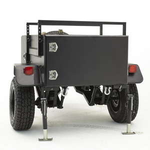 กูยงดงการตั้งแคมป์แบบออฟโรดรถตู้เทรลเลอร์อัลลอยพร้อมพลังงานแสงอาทิตย์พื้นแข็ง - Product Image 5