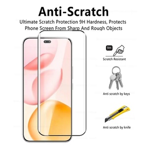 Protector de Pantalla de Vidrio Templado Transparente Curvo para <span class=keywords><strong>Honor</strong></span> 400 Pro, con Pegamento Lateral, Privacidad, Anti Luz Azul, para Huawei Pura 80 70 Pro Ultra - Product Image 2