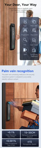 Glomarket Interphone Vidéo Intelligent 3D avec Déverrouillage Facial, Accès à Distance par Carte, Appel Vidéo WiFi Tuya, Déverrouillage par Empreinte Digitale Sans Clé - Product Image 4