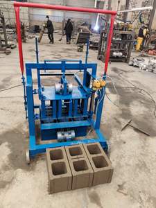 Gemaakt in China 3-45 Handmatige Mobiele Baksteenmachine Kleine Mobiele Blokkenmachine - Product Image 4