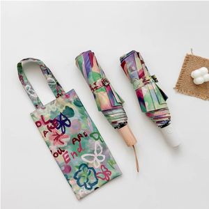 <span class=keywords><strong>Parasol</strong></span> automatique élégant à <span class=keywords><strong>prix</strong></span> d'usine, protection UPF 50+, compact et tendance pour femmes, idéal pour la pluie et le soleil, personnalisable - Product Image 2