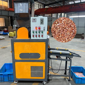 Équipement de recyclage de ferraille hautement automatisé / Machine de granulation de fil de cuivre / Machine de coupe et de dénudage de fil à vendre - Product Image 3