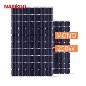 250w 260 와트 모노 60 셀 270w Paneles Solares 280w 태양 전지 패널 집