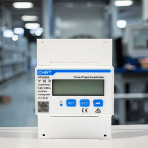 <span class=keywords><strong>Compteur</strong></span> électrique numérique <span class=keywords><strong>modulaire</strong></span> basse tension Chint DSUT666 <span class=keywords><strong>triphasé</strong></span> sur rail DIN - Product Image 4