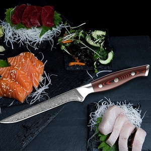 سكين تقطيع وتشريح دمشقي جديد عالي الجودة مقاس 5.5 بوصة صنع في الصين - Product Image 6