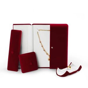 FANXI Soft Jewelry Packaging Custom Velvet Box