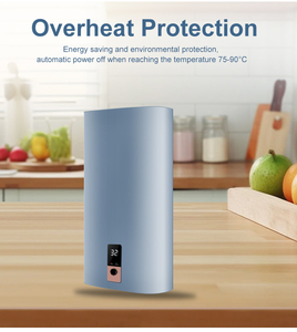 Thermostat plat haut de gamme 30L/50L chauffe-eau électrique appareil ménager Geyser stockage 2000W - Product Image 2