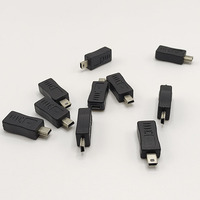 Cable de Datos Micro USB Hembra a Tipo T Macho Personalizado al por Mayor para Laptop, Teléfono Móvil y Grabadora de Conducción