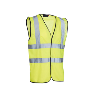 CITICITY High Viz Safety Vest Fluorescent Yellow Construction Warehouse Work Vest Jacket for Men - Product Image 2