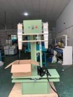 Machine semi-automatique à fonctionnement stable pour la pose de lacets, machine d'emballage automatique haute efficacité pour rubans et bandes