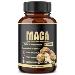 Nhãn Hiệu Riêng Số Lượng Lớn Maca Cộng Với Viên Nang Hữu Cơ Maca Gốc Với Nhân Sâm Gốc Ashwagandha Đen Maca Thảo Dược Năng Lượng Bổ Sung Nhà Máy - Product Image 1