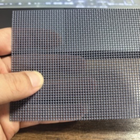 Moustiquaire en acier inoxydable 304 de haute qualité, revêtement PVC, maille 0,65 mm-12 mailles, pour fenêtre et porte, prix usine de gros