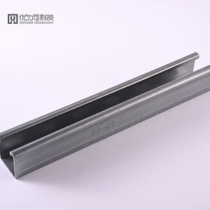 Fábrica Atacado <span class=keywords><strong>C</strong></span> Channel Support Strut Slotted Zinco Alumínio Magnésio Canal Aço - Product Image 5