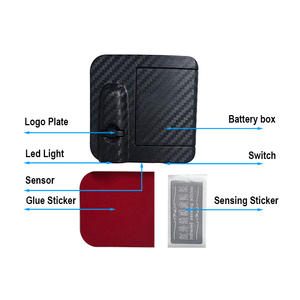 1PC Nouvelle Lampe de Bienvenue LED pour Porte de Voiture, Projecteur Laser Sans Fil, Lampe de Projection DC 5V, Projecteur d'Ombre Fantôme, Accessoires Auto - Product Image 5