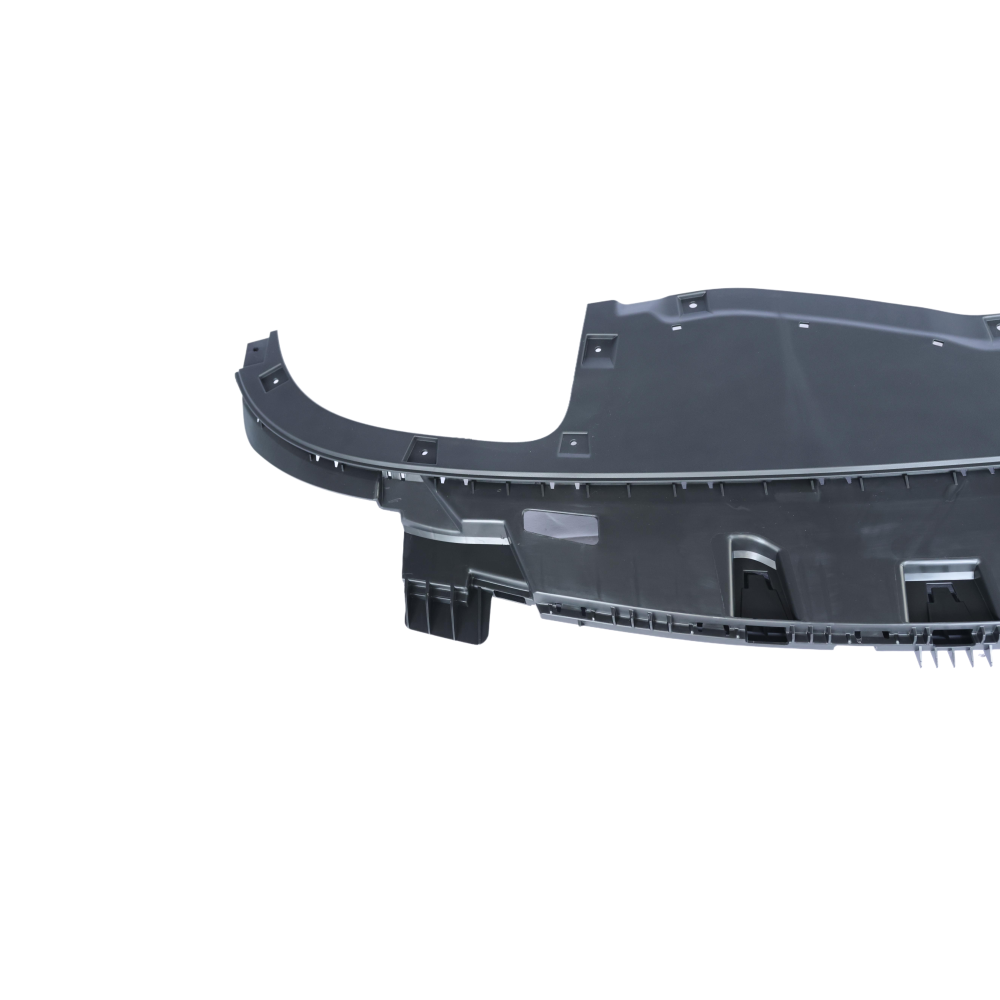 New Condition Black Front Bumper Spoiler Screw-On Accessory for ID.4 X Electric Vehicles 2020-2024 Oil Parts Image 6