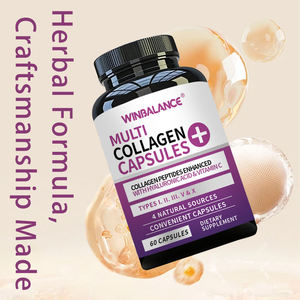 Aeglewell Özel Marka Organik Kolajen Peptit Kapsülleri Hidrolize Tip I III Cilt Saç Tırnak Destekleyici Takviye OEM - Product Image 3