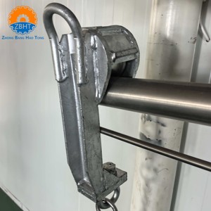 Chaîne de sanglage robuste <span class=keywords><strong>en</strong></span> SUS304 pour bovins, crochet de sanglage haute résistance pour vaches, équipement de ligne <span class=keywords><strong>d</strong></span>'abattage de bétail <span class=keywords><strong>en</strong></span> abattoir - Product Image 3
