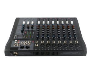Clavax-Consola mezcladora de audio profesional MR 80S, reproductor de DJ independiente, alimentación fantasma, <span class=keywords><strong>8</strong></span> canales, USB, diente azul - Product Image 4