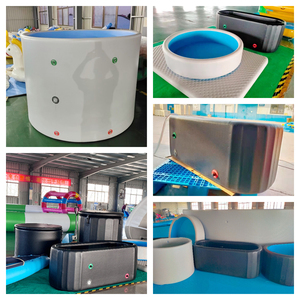 Bain de glace <span class=keywords><strong>gonflable</strong></span> commercial à double paroi en tissu, taille personnalisée, pour la récupération sportive des enfants et des adultes - Product Image 5