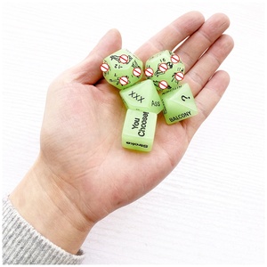 ลูกบาศก์โป๊เรืองแสงยอดนิยมสำหรับผู้ใหญ่เกมคู่ลูกเต๋าสำหรับงานเลี้ยง - Product Image 4