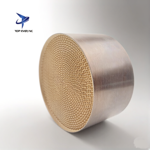Convertidor Catalítico Universal de Alto Rendimiento Euro 4, de Cerámica en Forma de Panal de Abeja, de Tres Vías, Directo de Fábrica, para Sistema de Escape de Automóviles - Product Image 4