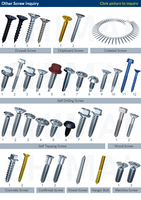 Tornillos para Paneles de Yeso C-1022 de 4.2mm, Duraderos, Más Vendidos y Mejor Calificados