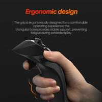 Manette de vol ergonomique USB PXN PXN-F16 pour simulateur de vol, contrôleur de jeu d'aviation pour PC Windows