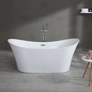 Bañera acrílica independiente de nuevo diseño Venta Bañeras acrílicas independientes de lujo clásicas - Product Image 1