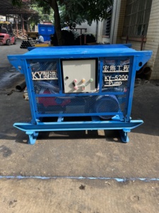 Équipement pour boues de 15 kW, pompe électrique à trois cylindres de 20 CV avec moteur, débit élevé de 20-240/MIN - Product Image 3