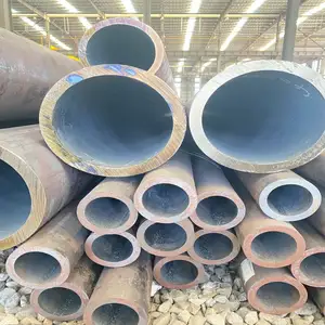 Q235 SS400 Carbon Steel Pipe 80mm Industrial Round Section API GS Certified Drill Oil Pipelines 6m 12m Lengths Chinese Supplier"