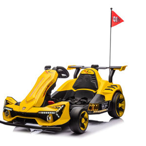 รถยนต์ของเล่นไฟฟ้าสุดหรู 2 ที่นั่ง สำหรับเด็ก พร้อมเพลงและไฟ  ขายดีที่สุด - Product Image 1