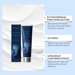 <span class=keywords><strong>Crème</strong></span> <span class=keywords><strong>dépilatoire</strong></span> OCEAURA pour hommes, soin des zones intimes, douceur, nutrition et hydratation de la peau, réduction des rougeurs, épilation - Product Image 5