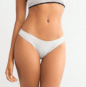 Ladymate Damen-Tangas Nahtlose Unterwäsche Einfarbig Niedrig Geschnitten Atmungsaktive Nylon-Slips OEM - Product Image 3