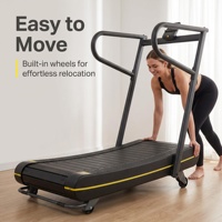 Tapis roulant commercial incurvé sans gravité, réglable, pour salle de sport, studio, entraînement cardio de haute intensité