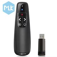 Stylo de présentation portable rechargeable USB MLK pour PowerPoint, télécommande pour le défilement de pages