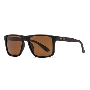 Gafas de Sol Deportivas Slyx, Montura Cuadrada Negra, Lentes Polarizadas UV400 TAC, Material de PC, para Conducir y Actividades al Aire Libre - Product Image 5