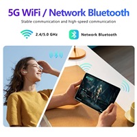 Tablette PC Professionnelle Android 15 avec Processeur MTK Octa-Core, Écran 10,1 Pouces, Wi-Fi 5G, 16 Go RAM, 256 Go Stockage, Double SIM pour Appels, Idéale pour l'Apprentissage des Adultes