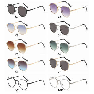 Lunettes de soleil Superhot Eyewear 50208 Fashion 2023, style rétro classique, monture ronde en métal - Product Image 5