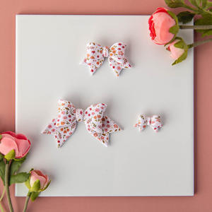 Coupe-argile en conception de nœud <span class=keywords><strong>papillon</strong></span> pour outils de gâteau en résine époxy polymère boucles d'oreilles pendentifs et moules à biscuits - Product Image 3