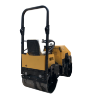MOUNTAIN RAISE Mini-rouleau compresseur vibrant de 1 tonne avec moteur à vendre