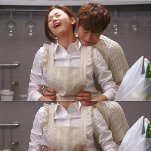 ผ้ากันเปื้อนสไตล์เรโทรเกาหลี ยี่ห้อ Ji Soo-in ผ้าฝ้ายลินิน ไม่มีแขน แต่งขอบลูกไม้ กันน้ำ มีกระเป๋าสองข้าง เหมาะสำหรับใช้ในบ้านและงานเสริมสวย - Product Image 2