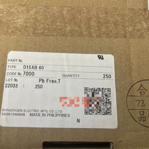 D15XB60 15A 600V ญี่ปุ่น <span class=keywords><strong>SHINDENGEN</strong></span> ELECTRIC ชุดเรียงกระแสไฟแบบแบน สำหรับเตาแม่เหล็กไฟฟ้าโดยเฉพาะ - Product Image 3