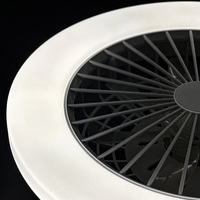 Ventilateur de plafond moderne à haute luminosité 20W pour le ventilateur et 40W pour le LED, 18 pouces, avec télécommande