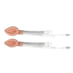 หน้ากากซิลิโคนทางเดินหายใจกล่องเสียงเสริมลูเมนสองชั้น - Product Image 3