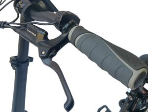 Vélo électrique Queene Low Step Through vélo électrique rapide, dépliable, batterie au lithium cachée, gros vélo électrique à suspension complète - Product Image 4