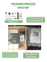 Pompe à eau solaire à grand débit, Kit d'irrigation agricole, pompe à eau de Surface solaire, vente en gros