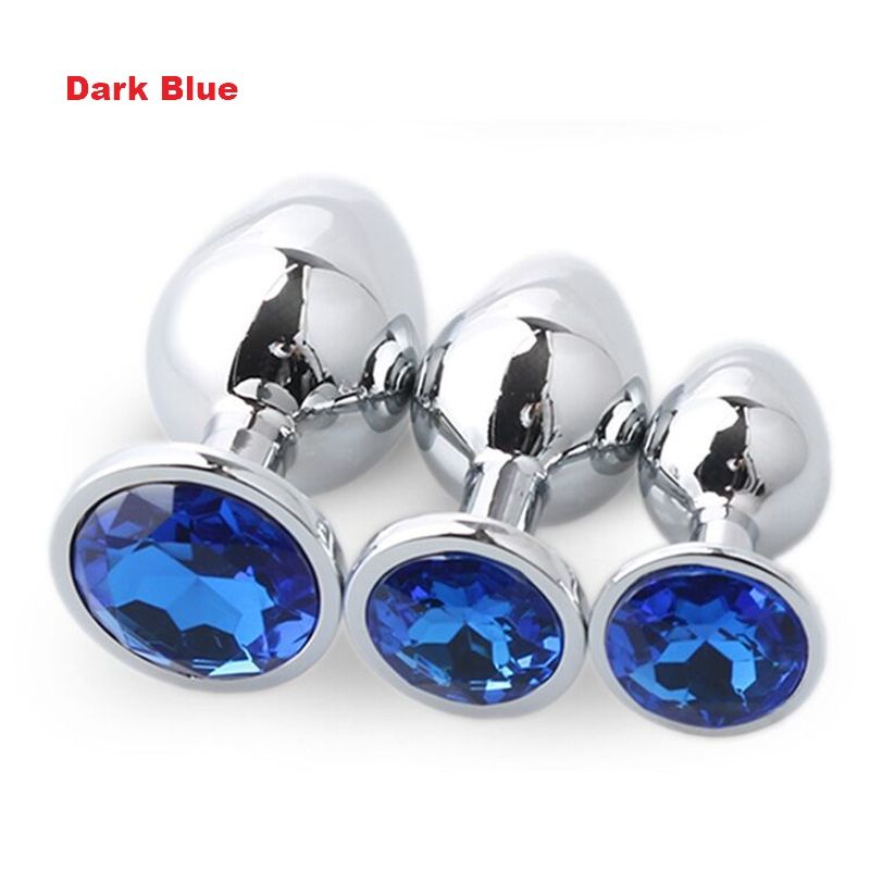 Blue-3pcs สีเข้ม/ชุด