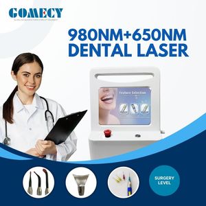 Dispositivo Laser Dentale di Alta Qualità 650nm 980nm per Terapia Laser e Taglio Tessuti Molli, per Uso Odontoiatrico e Otorinolaringoiatrico - Product Image 6