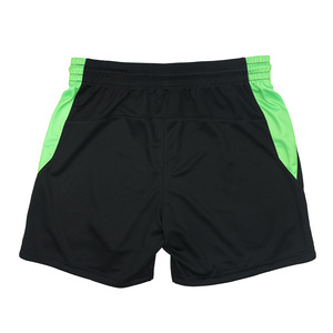 Shorts de football en polyester avec cordon de serrage, légers, personnalisés, shorts de football d'été, coupe automatisée, entraînement d'équipe, séchage rapide - Product Image 3