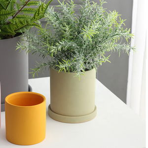 Garden home decoration planter simple creative succulent flower pots Europe Style ceramic nordic minimalist plant pots
